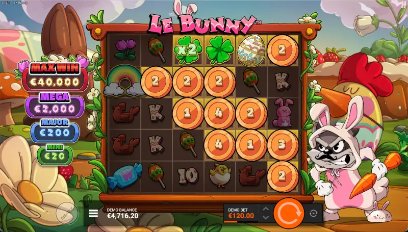 Le Bunny bonus gameplay